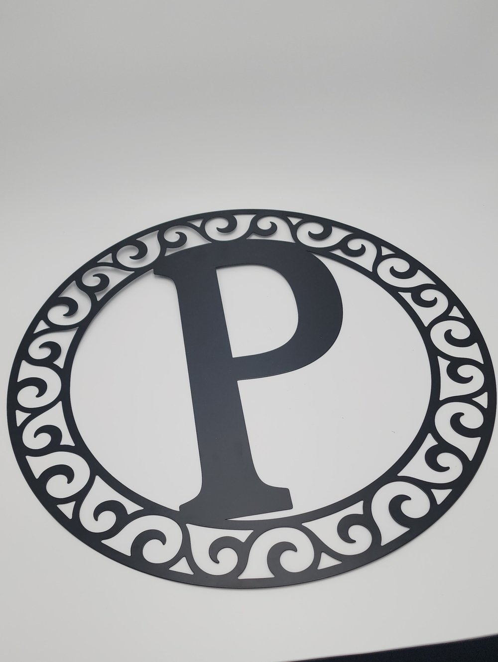 225 - Large metal wall decor. Multiple letters K, P, V, E, L, N, D, G